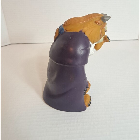 Vtg Disney's Beauty and The Beast Hand Puppet Toy Figure Pizza Hut 1990s 90s - Picture 2 of 5